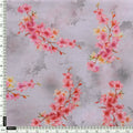 Tiny Pink Violet Floral Flower Digital Printed Fabric - Cotton – pco 0 ta08283p4 108 acopy
