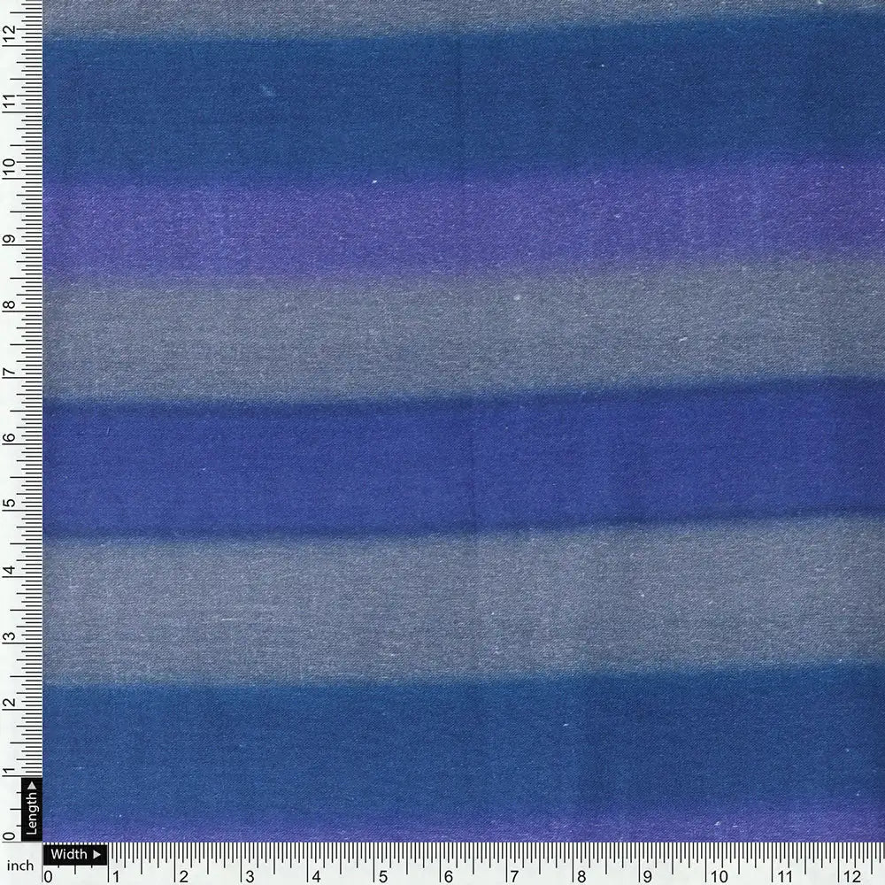 Classy Blue Strips Pure Cotton Digital Printed Fabric – pco 0 ta08471 108 d
