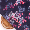 Gorgeous Blue Ditsy Digital Printed Fabric by FAB VOGUE Studio – pco 0 ta09484p8 108 b
