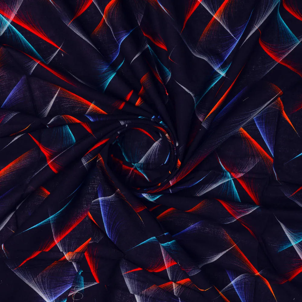 Abstract Digital Printed Pure Cotton Fabric by FAB VOGUE Studio – pco 0 ta09682pb 108 a