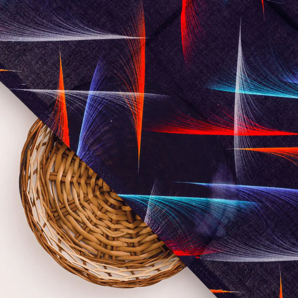 Abstract Digital Printed Pure Cotton Fabric by FAB VOGUE Studio – pco 0 ta09682pb 108 b