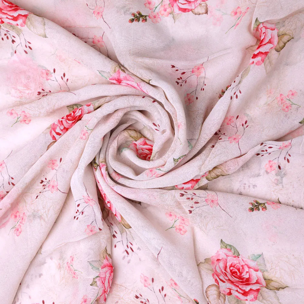 Floral Ditsy Digital Printed Pure Georgette Fabric from FAB VOGUE Studio – pg 0 0ta06472 110 a