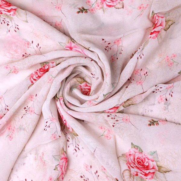 Floral Ditsy Digital Printed Pure Georgette Fabric from FAB VOGUE Studio – pg 0 0ta06472 110 a