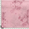 Pinkish Sunflower And Citntz Digital Printed Fabric - Pure Georgette – pg 0 ta08442p1 110 a