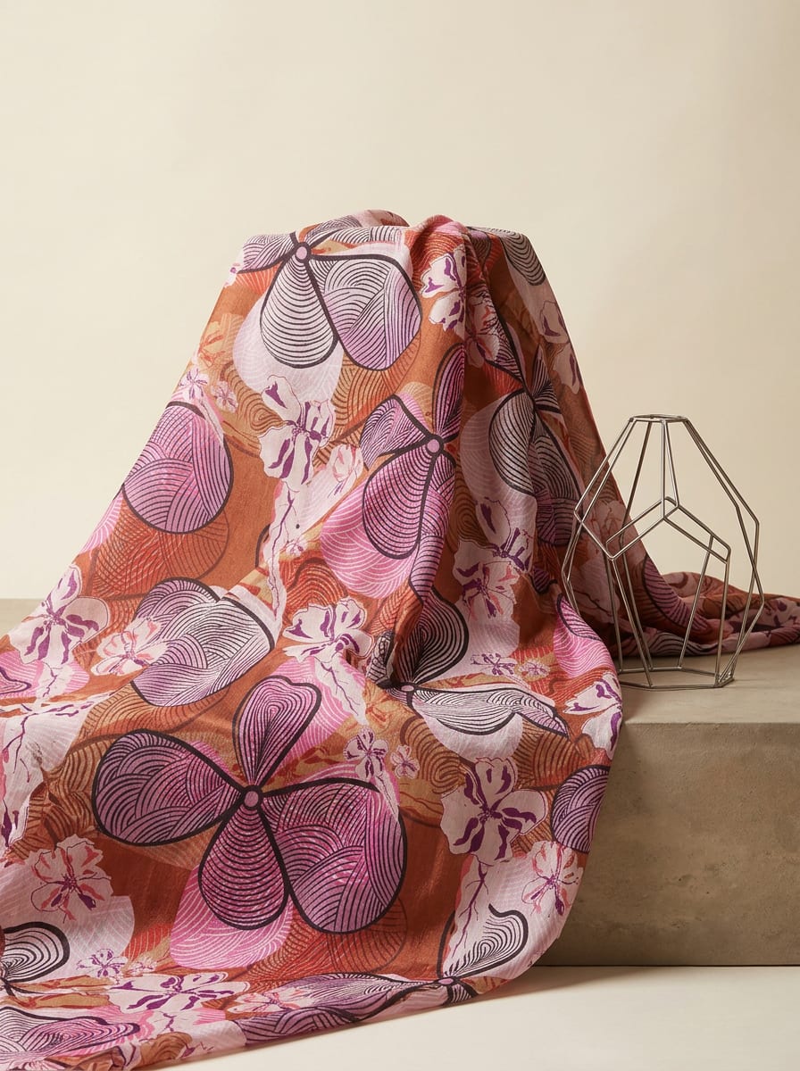 Where Bold Florals Meet Graphic Lines