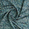 Beautiful Valley Of Leaves With Blue Digital Printed Fabric - Pure Muslin – pm 0 ta 05994 110 bcopy