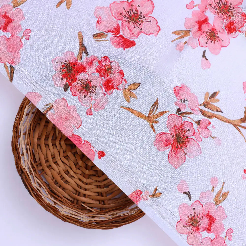 Classy white decorative digital printed fabric – pm 0 ta06840p1 110 b