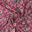 Classy Pink and Gray Floral Pure Muslin Digital Printed Fabric – pm 0 ta08551 110 a
