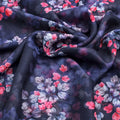 Classy Blue Floral Chiffon Digital Printed Fabric – poch 0 ta09484p8 108 c