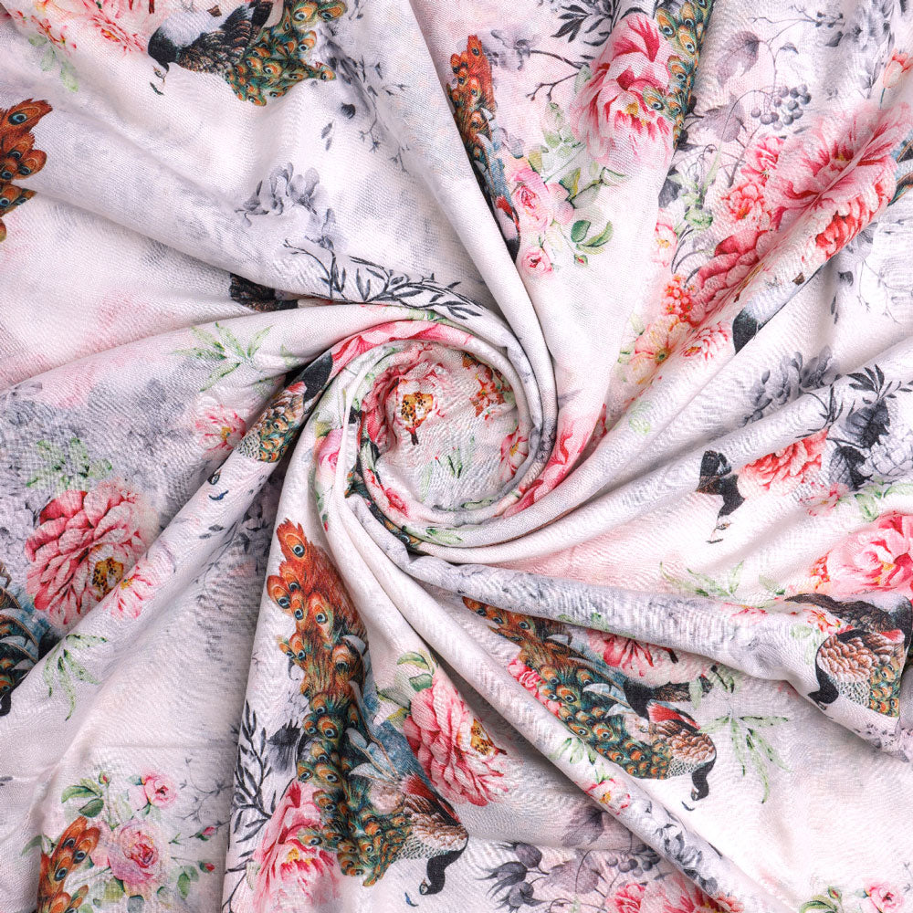Gorgeous animal print digital printed cotton fabric by FAB VOGUE Studio