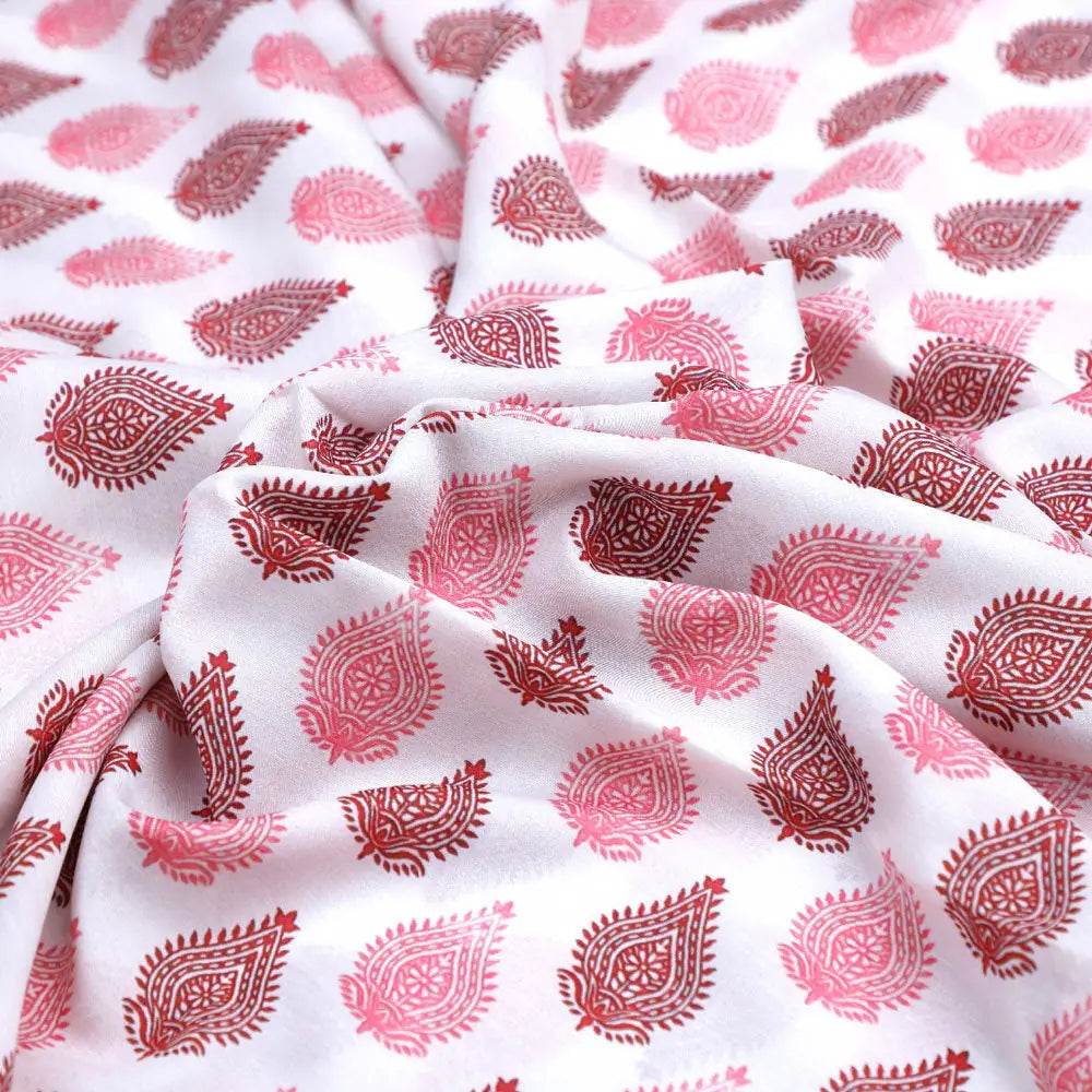 Classy white decorative digital printed fabric – poco 0 ma0586 108 c