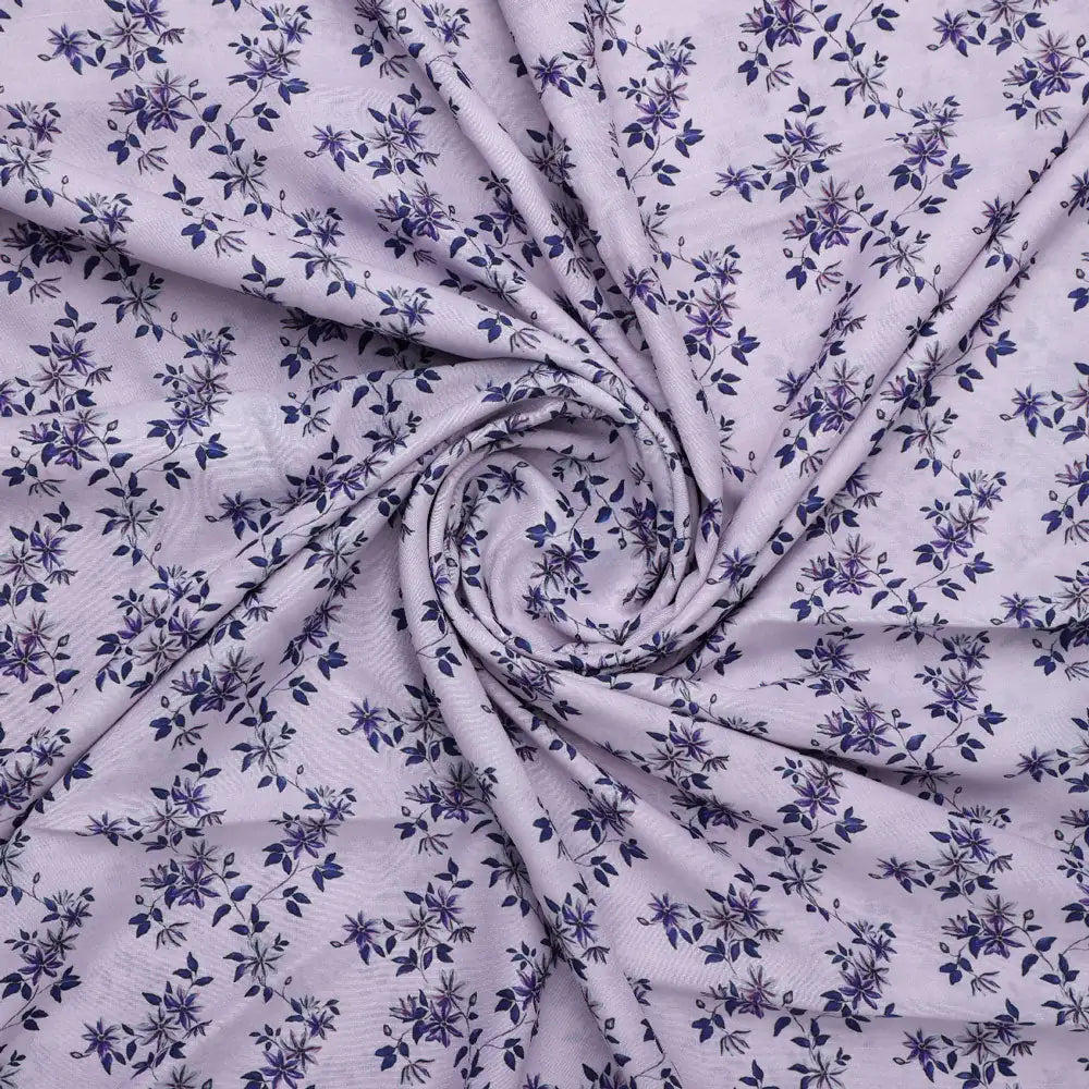 Digital Printed Cotton Fabric in Ditsy Purple - FAB VOGUE Studio – poco 0 ma08640 108 a