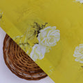 Gorgeous yellow Cotton digital printed fabric by FAB VOGUE Studio – poco 0 ta06831p8 108 b
