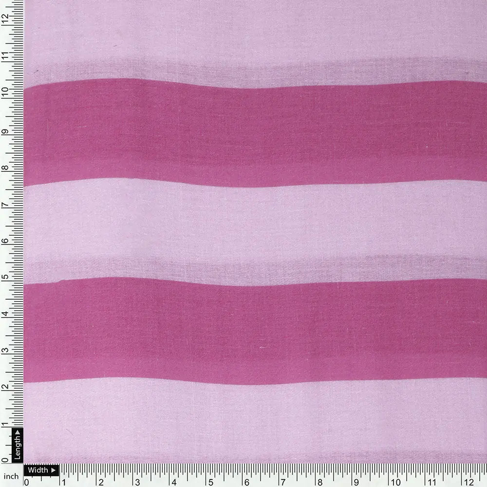 FAB VOGUE Studio - Digital Printed Fabric with White and Pink Strips – poco 0 ta07536 108 d