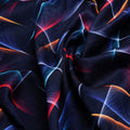Abstract feather digital printed cotton fabric from FAB VOGUE Studio – poco 0 ta09682pb 108 c