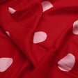 FAB VOGUE Studio - Red Polka Dot Digital Printed Fabric – poco o ta07539 108 c