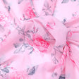 Classy Pink Floral Georgette Digital Printed Fabric – pog 0 ta06118p2 110 c