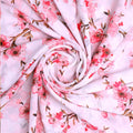 FAB VOGUE Studio - Classy White Georgette Digital Printed Ditsy Fabric – pog 0 ta06840p1 110 a