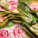 Floral decorative digital printed Georgette fabric from FAB VOGUE Studio – pog 0 ta07237p4 110 c