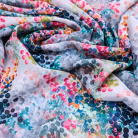 Gorgeous multicolored decorative digital printed fabric in Georgette – pog 0 ta0725 110 c