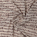 Classy digital printed fabric in cream color – pog 0 ta07591 110 a