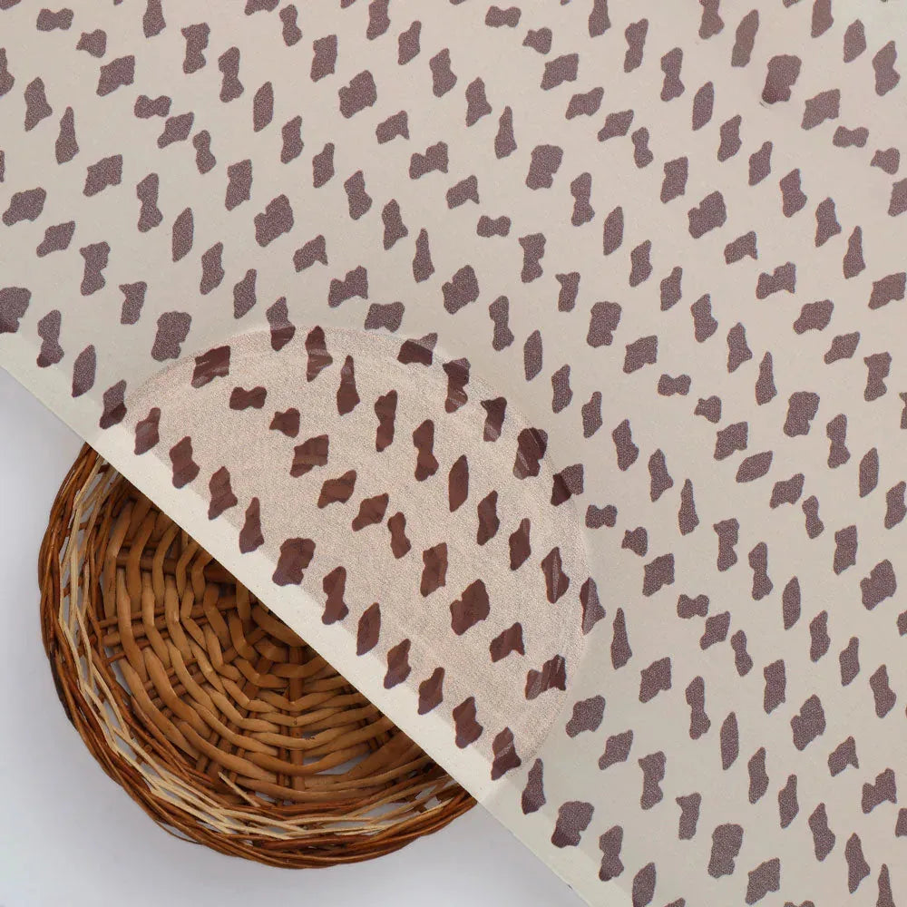 Classy digital printed fabric in cream color – pog 0 ta07591 110 b