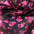 Gorgeous Black and Pink Ditsy Digital Printed Georgette Fabric – pog 0 ta08659 110 c