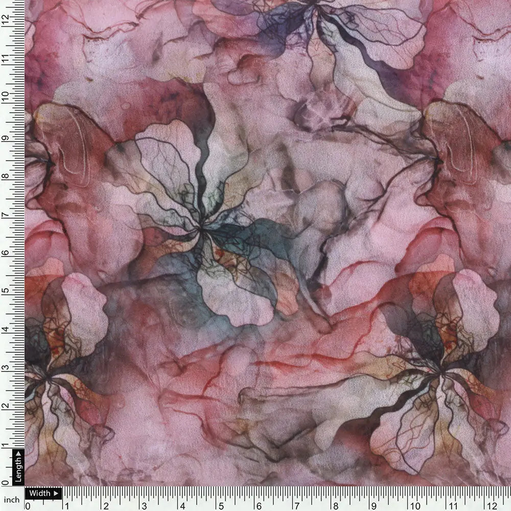 Gorgeous multicolor damask digital printed fabric from FAB VOGUE Studio – pog 0 ta09329 110 d