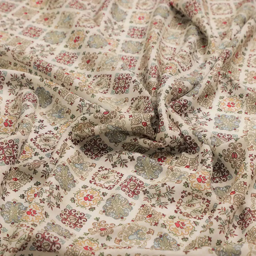 Country Linens Damask Pashmina Printed Fabric – popa 0 ma014459 108 c