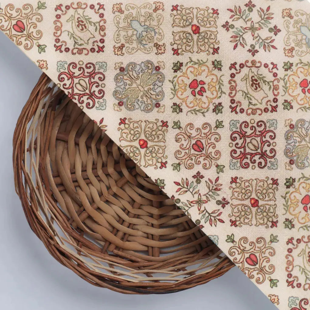 Country Linens Damask Pashmina Printed Fabric – popa 0 ma014459 108 d