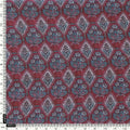 Morden Damask With Flower Digital Printed Fabric - Rayon – ra 0 ma0185 110 a