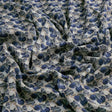 Digital Abstract Round leaves Digital Printed Fabric - Rayon – ra 0 ma01977 110 c