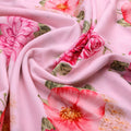Floral Digital Printed Rayon Fabric from FAB VOGUE Studio – ra 0 ta07841p2 110 c