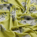 Vintage Art Of Flower Digital Printed Fabric - Rayon – ra 0 ta08289p3 110 c