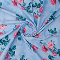 Floral Digital Printed Rayon Fabric from FAB VOGUE Studio – ra 0 ta08342 110 a