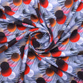 Gorgeous geometric damask digital printed rayon fabric by FAB VOGUE Studio – ra 0 ta08898 110 a