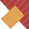 Red Linen Printed Unstitched Fabric Set (5 Meter Set) – set 0 fvs20239 101 b