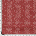Red Linen Printed Unstitched Fabric Set (5 Meter Set) – set 0 fvs20239 101 f
