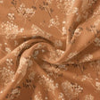 Brown Brush Painted Flower Digital Printed Fabric - Pure Muslin – screenshot2025 06 27114849