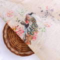 Classy animal print digital printed tussar silk fabric from FAB VOGUE Studio – ts 0 0ta06406 110 b
