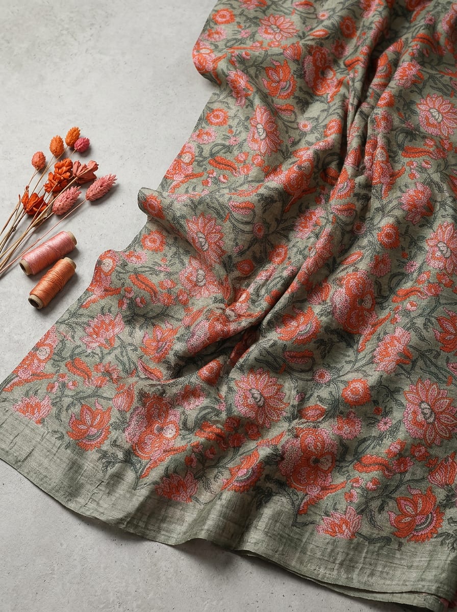 A Print with Heritage in Every Petal