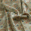 Stylized Harlequin Motif Digital Printed Fabric - Tusser Silk – ts 0 ma04564 110 c