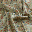 Stylized Harlequin Motif Digital Printed Fabric - Tusser Silk – ts 0 ma04564 110 c