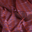 Maroon Ikat-Patola Type Pattern Design Printed Fabric – ts 0 ma08322 110 c