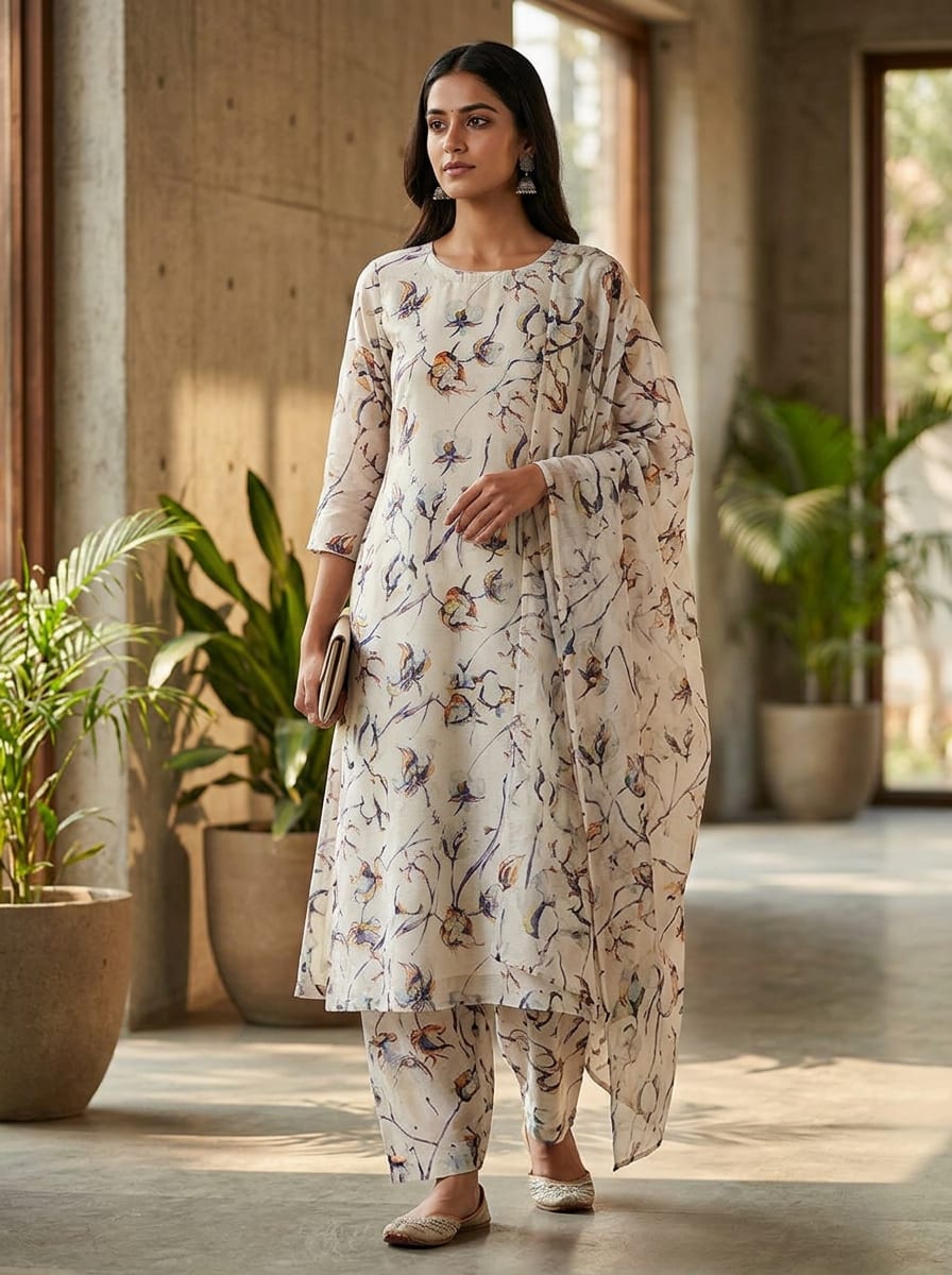 A Print Inspired by Nature's Softness