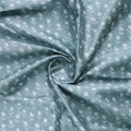 Iris Small Flower Digital Printed Fabric - Tusser Silk – ts 0 ta08529 110 b
