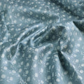 Iris Small Flower Digital Printed Fabric - Tusser Silk – ts 0 ta08529 110 c