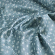 Iris Small Flower Digital Printed Fabric - Tusser Silk – ts 0 ta08529 110 c