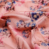 Floral Digital Printed Tusser Silk Fabric from FAB VOGUE Studio – ts 0 ta09678p3 110 c