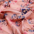 Floral Digital Printed Tusser Silk Fabric from FAB VOGUE Studio – ts 0 ta09678p3 110 c